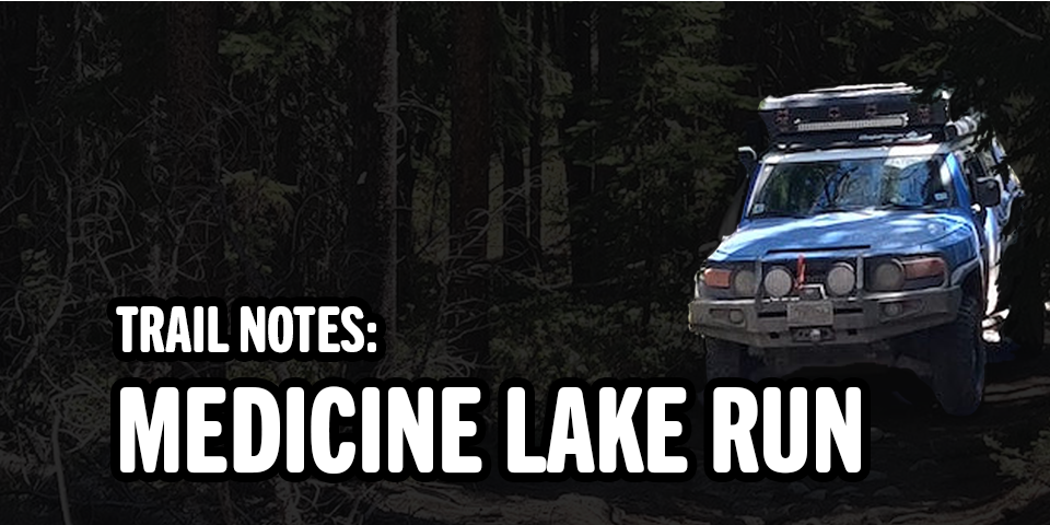 Trail Notes: Medicine Lake Run