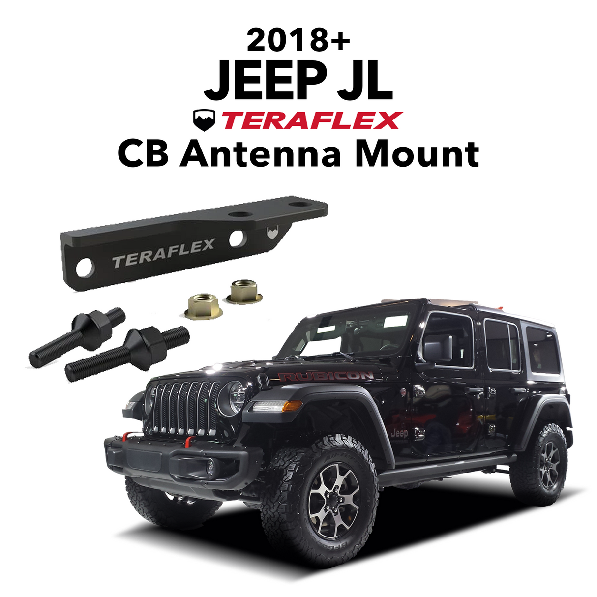 Jeep JL Teraflex CB Antenna Mount