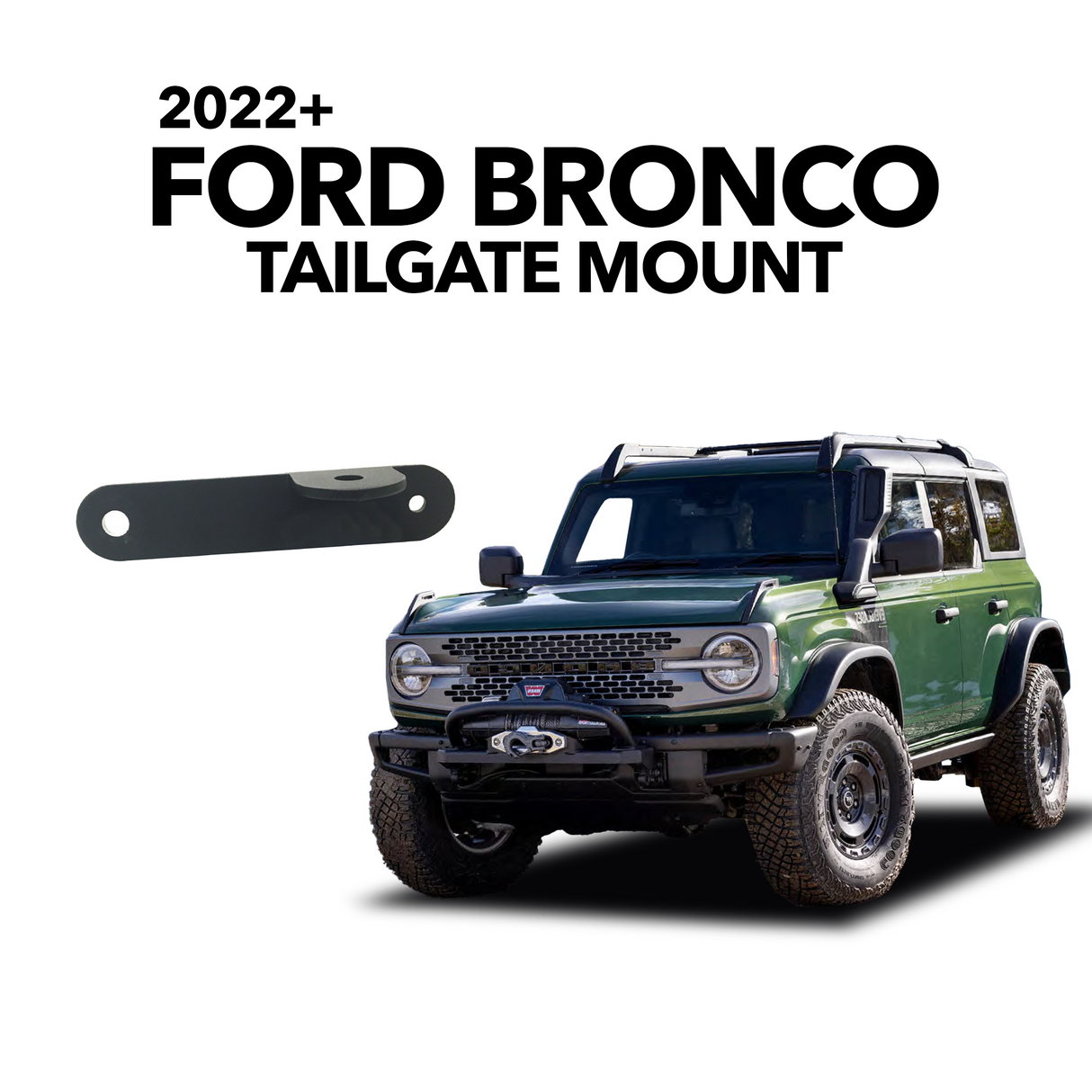 Ford Bronco CB Antenna Mount (2022+)