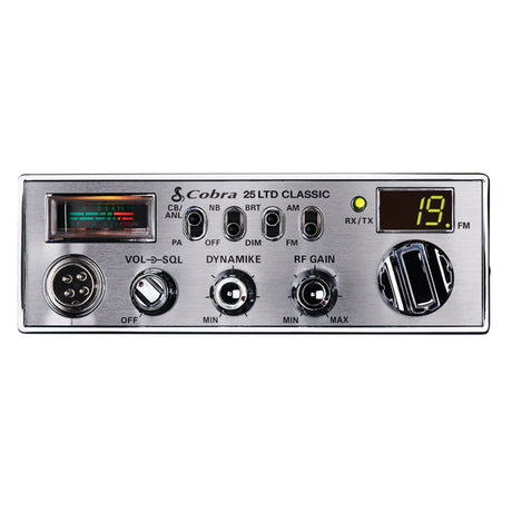 Cobra 25 LTD AM/FM Faceplate | Right Channel Radios