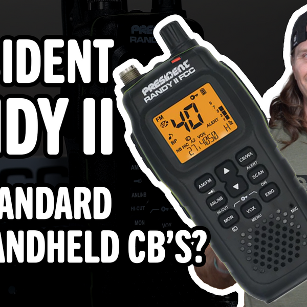 President Randy II AM/FM FCC | Right Channel Radios