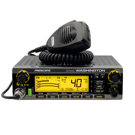 President Washington CB Radio Yellow | Right Channel Radios