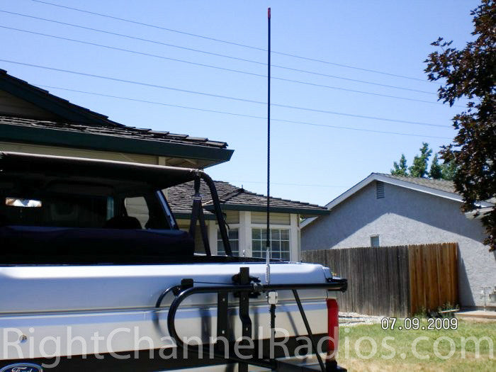 Firestik SS64A 3-Way Mount installed on Horizontal Bar