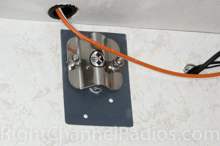 Firestik 3-Way Antenna Mount Installed on Motorhome Inner Plate