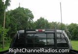 Firestik Dual CB Antenna kit installed