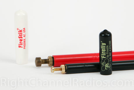 Firestik FS Antenna (Left) FireFly Antenna (Right)