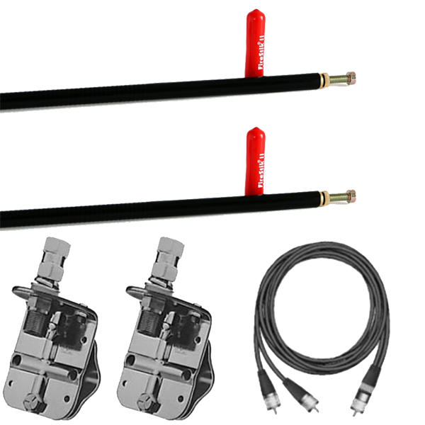 Firestik Dual CB Antenna Kit