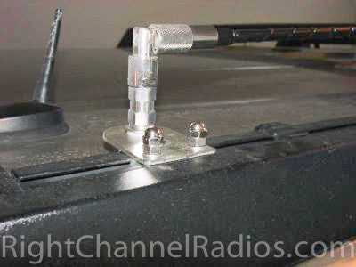 Hummer CB Antenna Mount With Antenna and Fold-Down Adapter