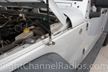 Jeep JK Fender Mount Installed