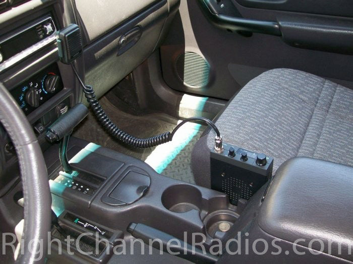 Uniden 510 Installed in Car Cab