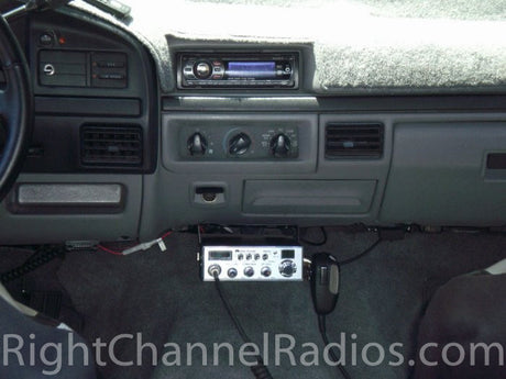 Midland 5001Z Mounted Under Dash