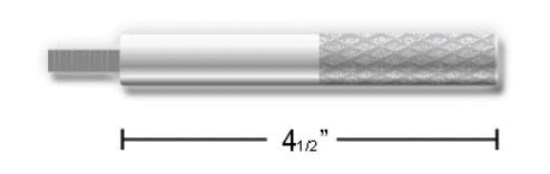 Procomm SSR50 CB Antenna Mounting Bar for Volvo Semi Trucks - Exposed Length