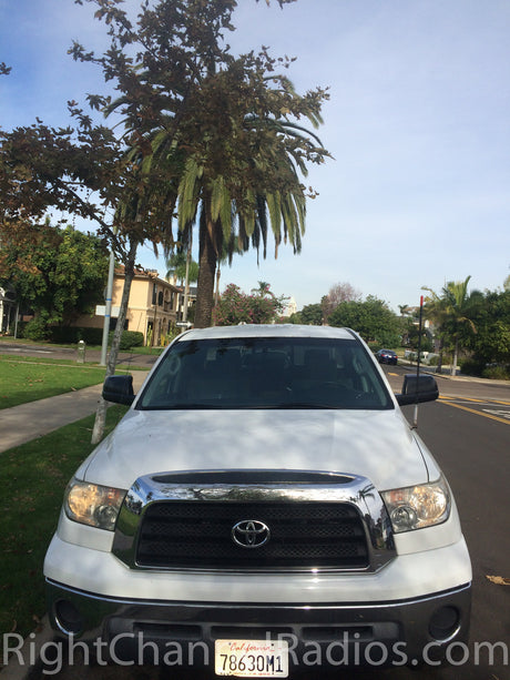 2007+ Toyota Mount Installed on Tundra - Front Truck View