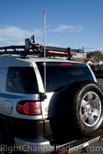 FJ Cruiser Bandi CB Antenna Mount and Antenna