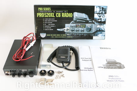 Uniden Pro 520 XL Included Parts & Accessories