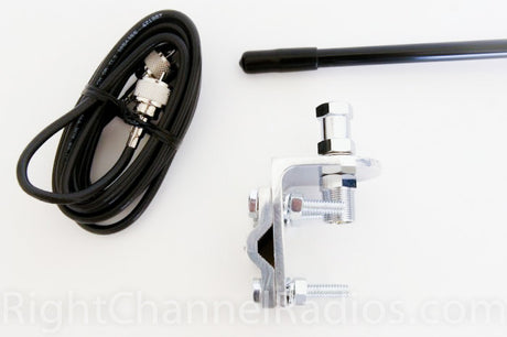 3-Way Antenna Mount, Coax Cable, CB Antenna