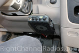 Uniden 520 CB Radio Installed Under Dash