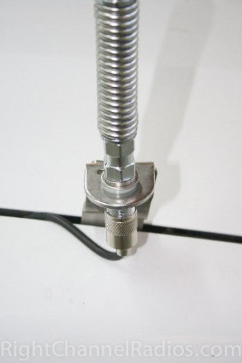 Universal CB Antenna Mount with hood closed