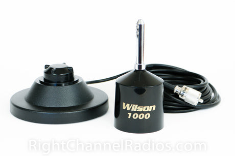 Wilson 1000 CB antenna weathercap installed