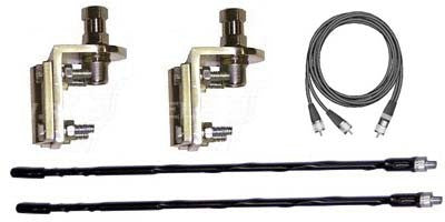 Procomm Dual Antenna CB Kit