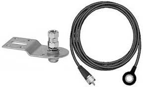 Dodge 1994 - 2003 CB Antenna Mount Kit with FireRing Coax Cable