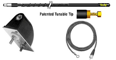 Firestik NGP Molded Side Mount Antenna Kit